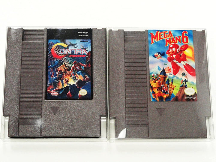 Link-e : 10 X Transparente Kunststoff Schutzhulle Kompatibel mit Nintendo NES Spielkassette