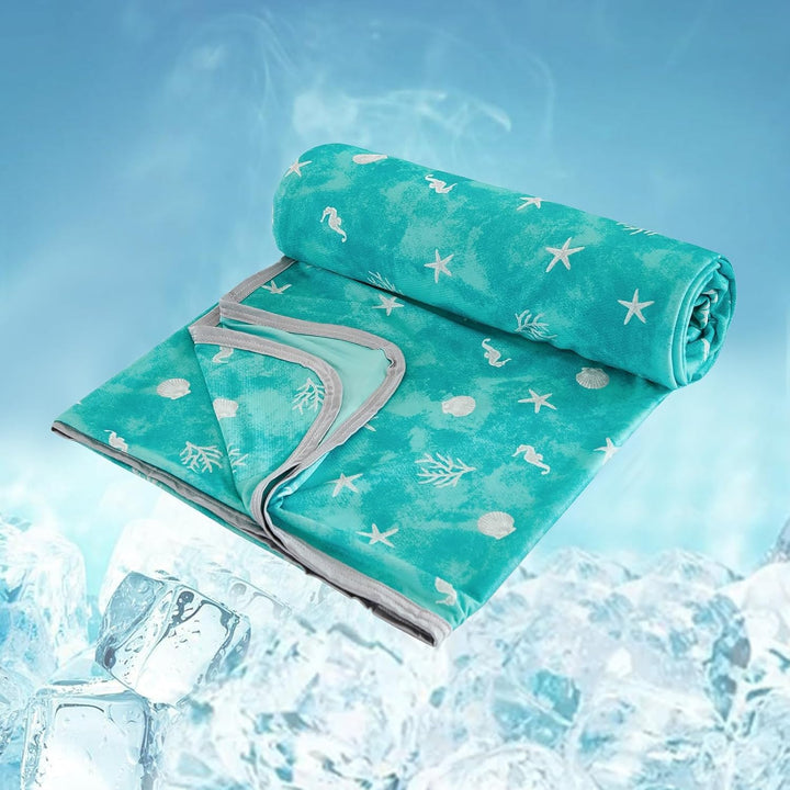 WONGS BEDDING Kühldecke Sommerdecke mit Japanische Arc-Chill Q-Max 0,43 Kühlfasern, Kühlende Decke f
