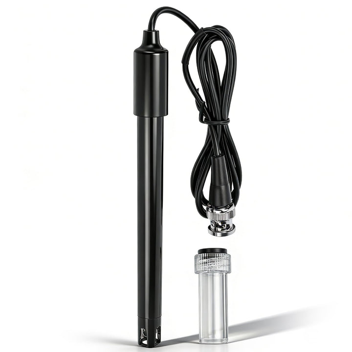PH Elektrode BNC, 0-14 PH Sonde Pool Aquarium, Lange Karosserie Wasserqualität PH Elektrode Mit BNCS