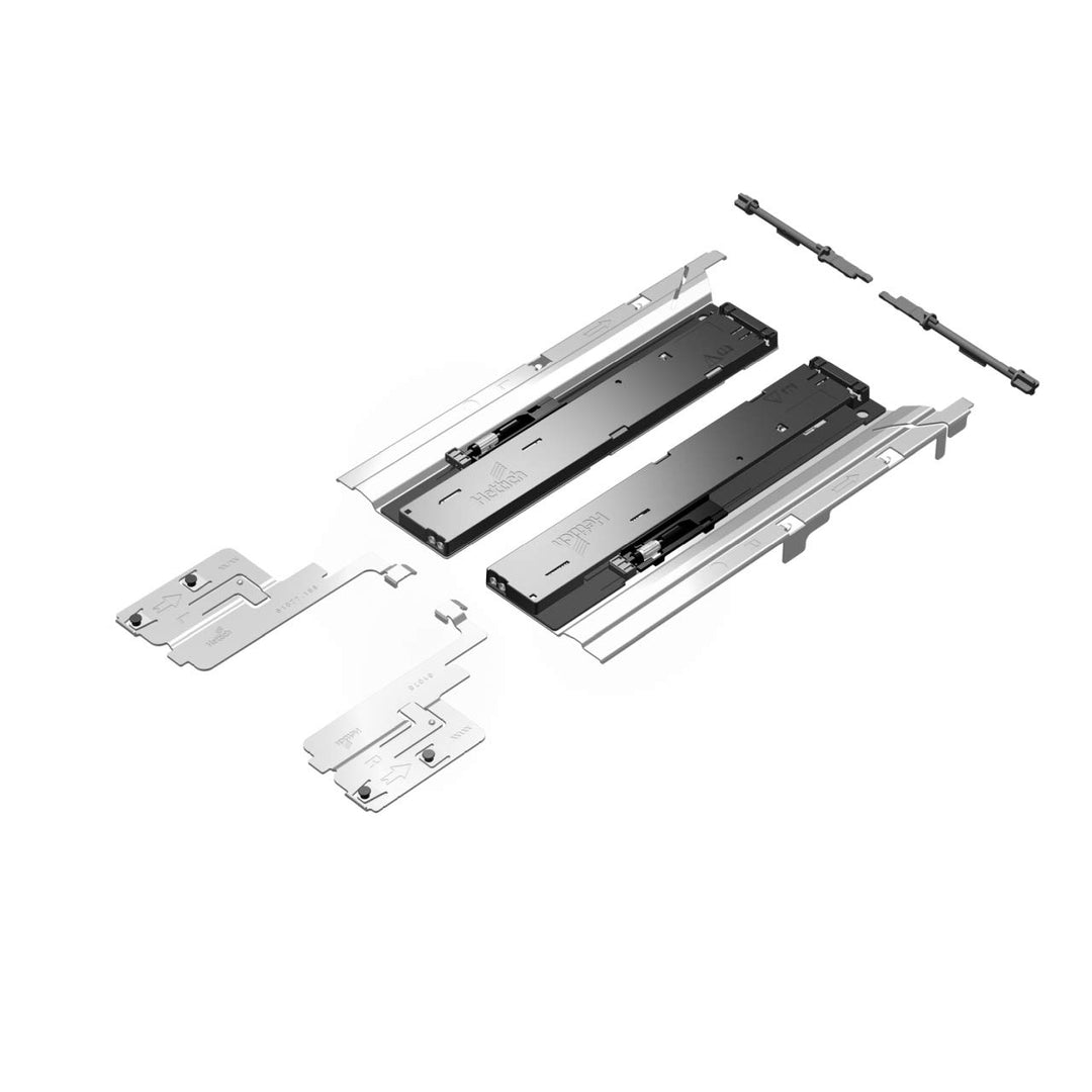 Hettich FRANCE SAS CUA60304 Push to Open Silent 2.0 Arcitech für Schubkasten Tiefe 400-650 mm, Belas