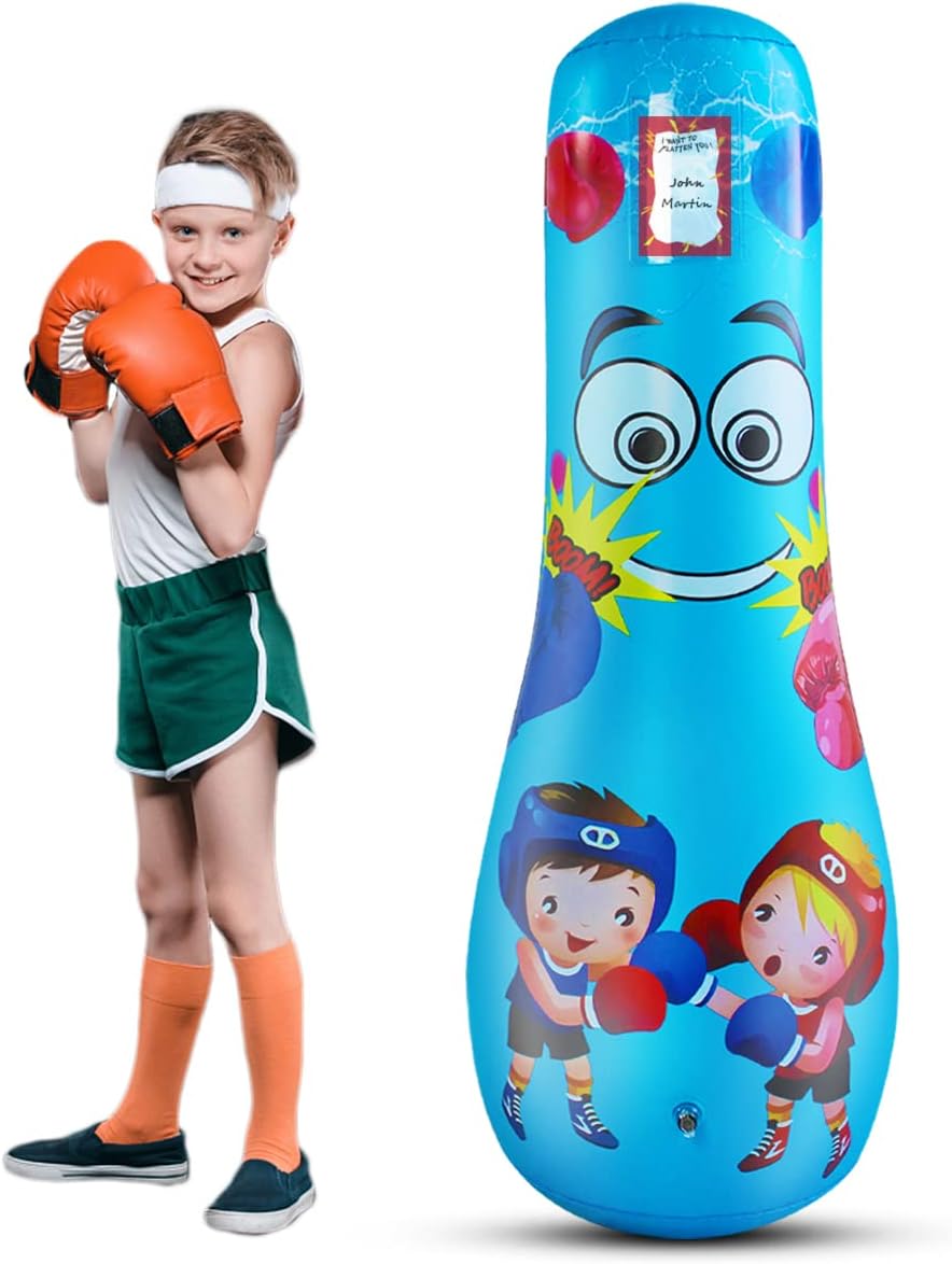 Schwere Boxsack für Kinder Boxen Dummy aufblasbare Dinosaurier kühlen Spass Spielzeug für Jungen Spo