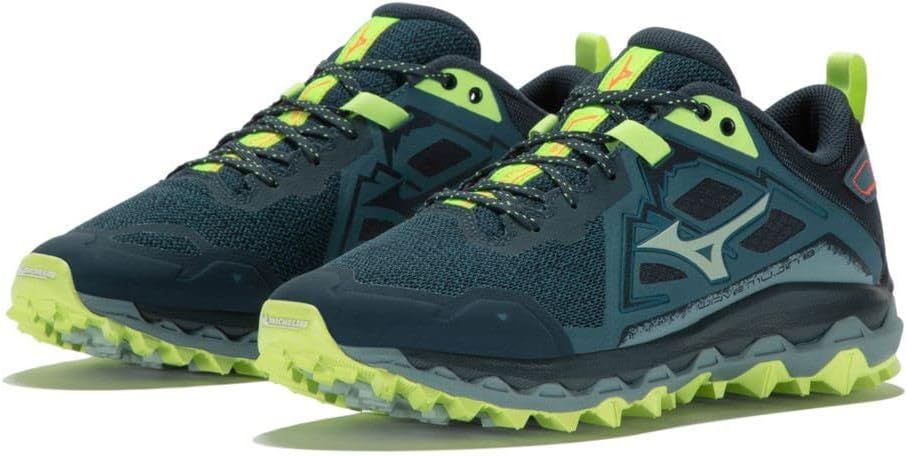 Mizuno Wave Ibuki 3 Herren Traillaufschuh 46.5 EU Wandteppich Mistyb Neolime, 46.5 EU Wandteppich Mi
