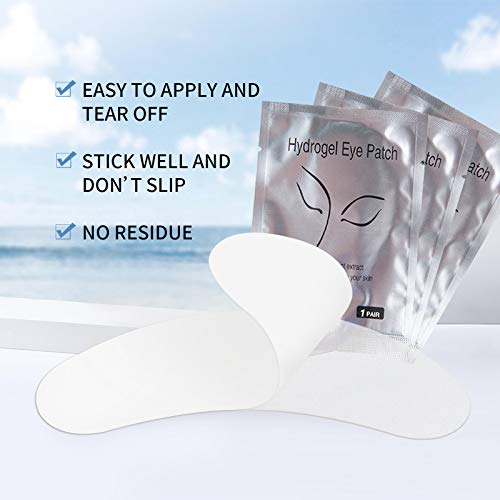 Lunamoon 150Paar Augenpads für Wimpernverlängerung Pad Wimpern Pads Fox150, Fox150