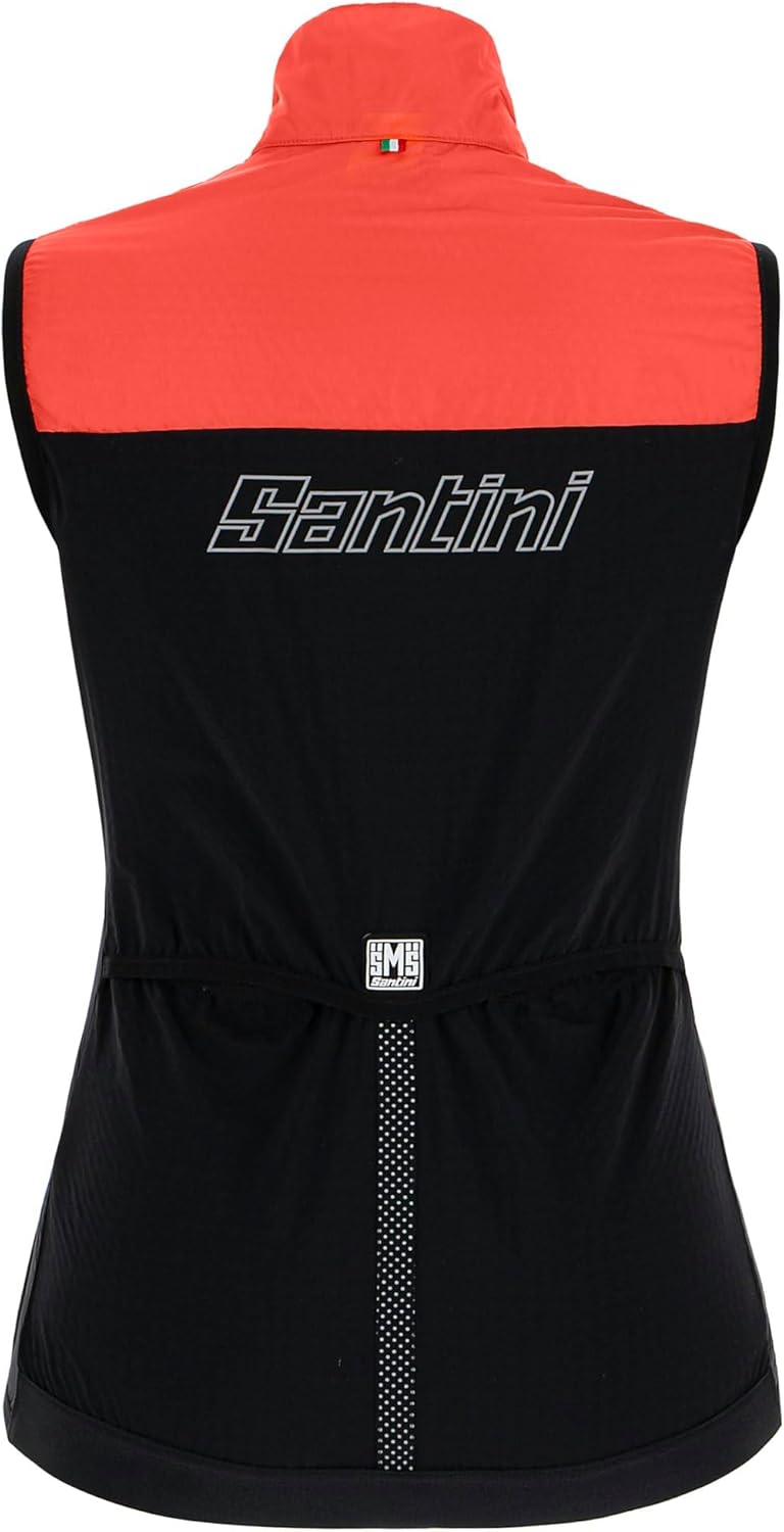 Santini Damen Redux Stamin-Gilet Antivent Weste XL Gn, XL Gn