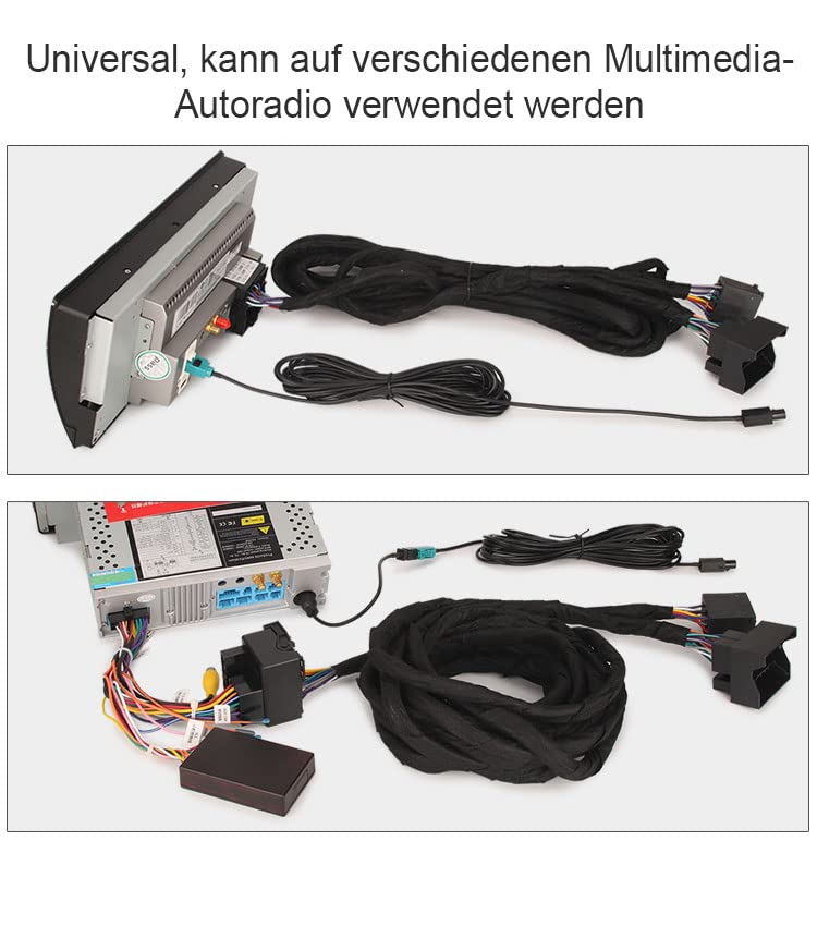 Erisin BM6M Verlängerungskabel für BMW 3er E46 5er E39 X5 E53 M3 M5 E38 Autoradio (inkl. Fakra Radio