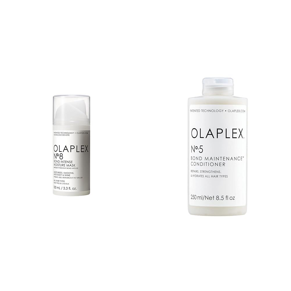 Olaplex Nr. 8 Bond Intensive Feuchtigkeitsmaske & No. 5 Bond Maintenance Conditioner Bundle mit Bond