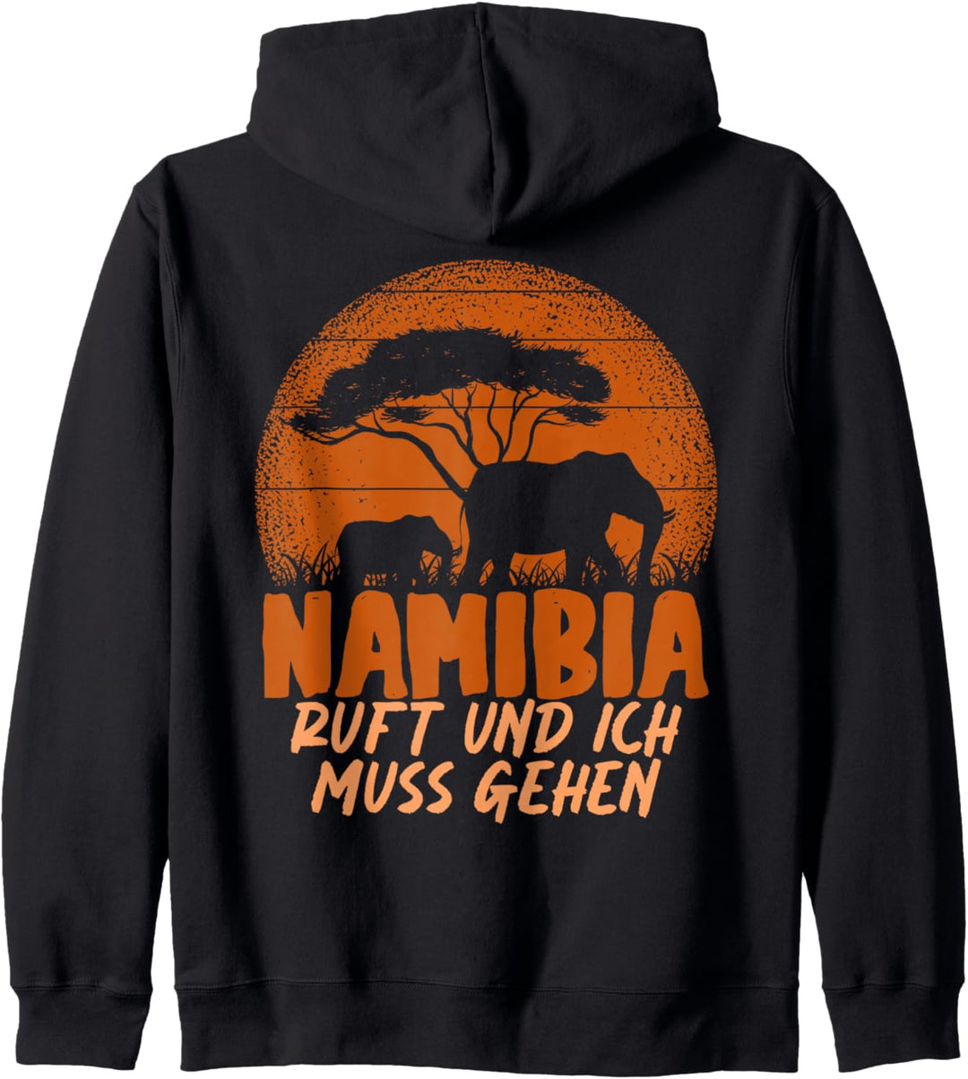 Namibia Ruft Und Ich Muss Gehen Afrika Wildlife Wilde Tiere Kapuzenjacke