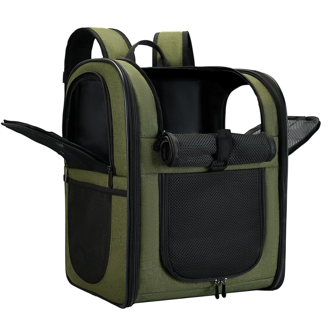 apollo walker HundeRucksack und KatzenRucksack für Kleine Haustiere(Belastbarkeit 2-15kg) - Gepolste