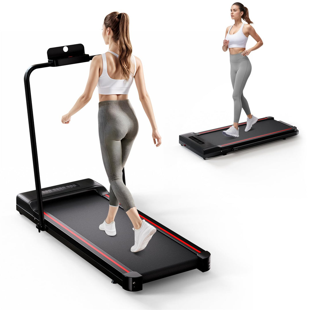 Klappbares Laufband für Zuhause Portable Walking Pad für den Bürogebrauch, Leichtes Klapbar Laufband