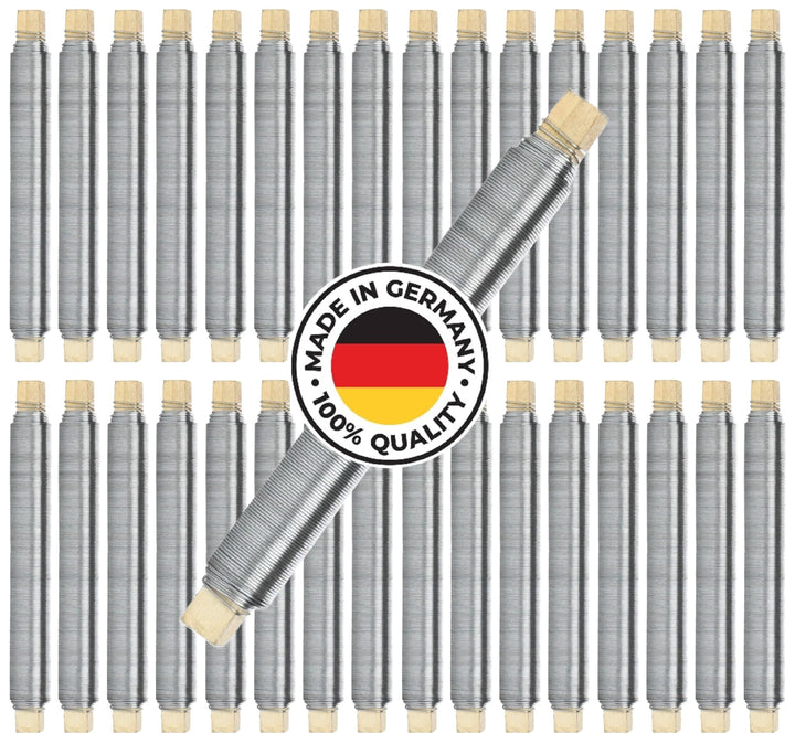 Weichgeglühter PREMIUM Blumendraht Made in Germany Ø0,65mmx38m je Stück | Äusserst biegsam, stabil &