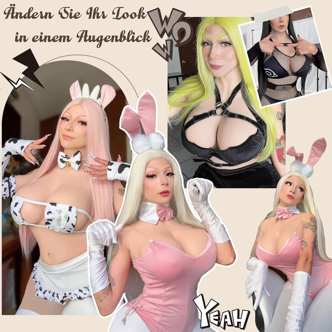 Silikon Brüste Silikon Brustplatte Fake Brüste B-H Cup für Drag Queen Transgender Crossdresser Fleis