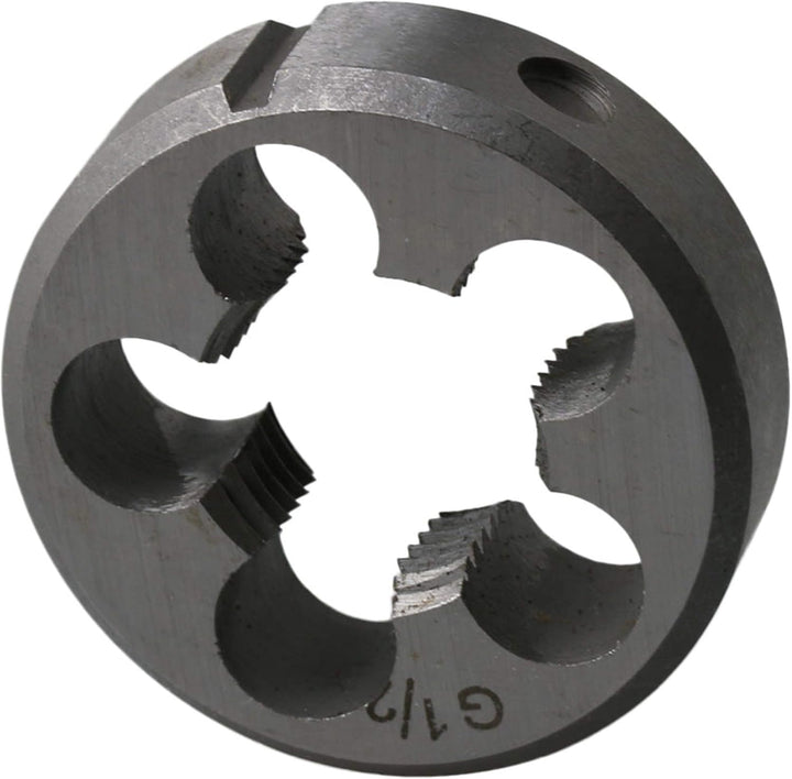 BQLZR BSP Gewindeschneider aus legiertem Stahl, 1/2 Zoll + HSS-Handgewindebohrer-Set, Gewindewerkzeu