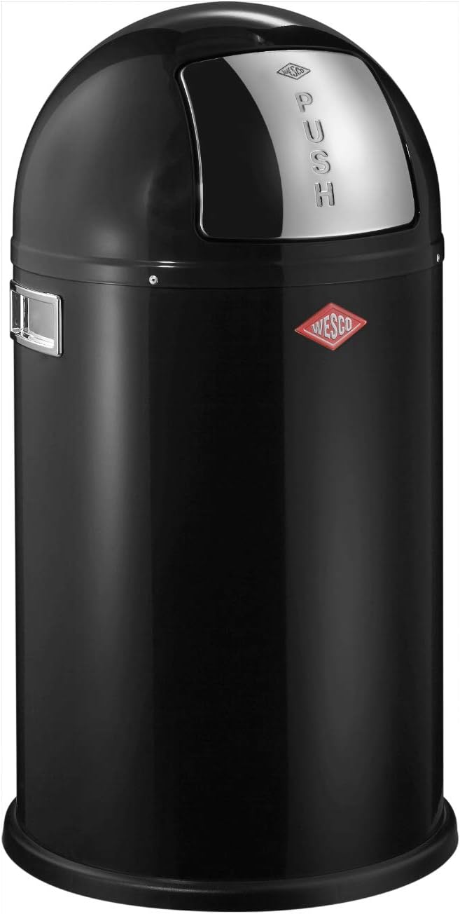 Wesco Abfallsammler Pushboy Junior 22 Liter, Schwarz