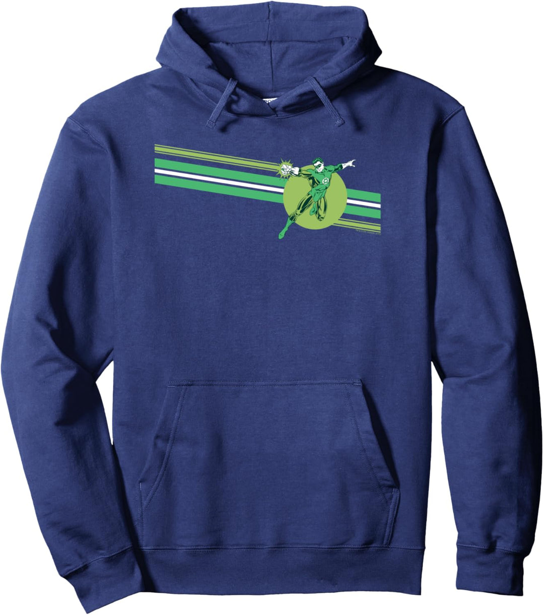 Green Lantern Lantern Stripe Pullover Hoodie