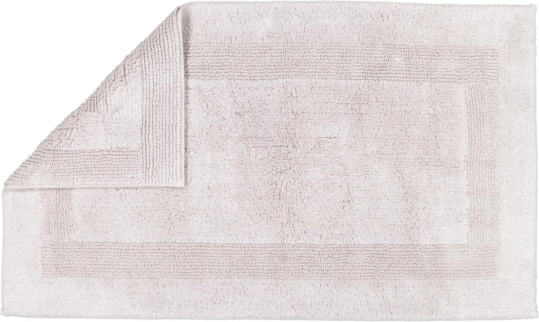 Cawö Home Badteppiche Luxus Badteppich 1000 Silber - 775 70x120 cm, 70x120 cm