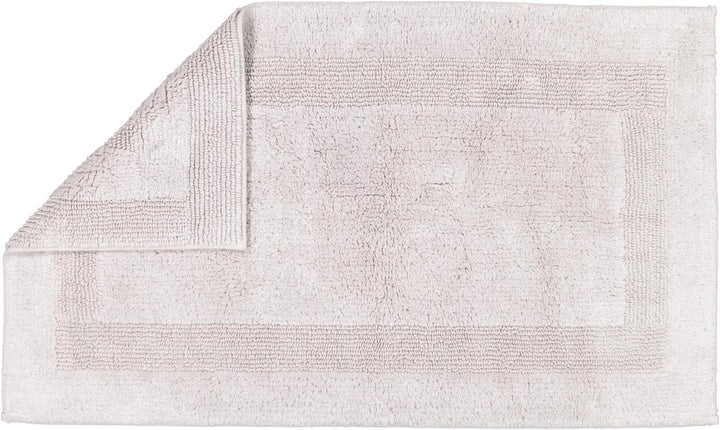Cawö Home Badteppiche Luxus Badteppich 1000 Silber - 775 70x120 cm, 70x120 cm
