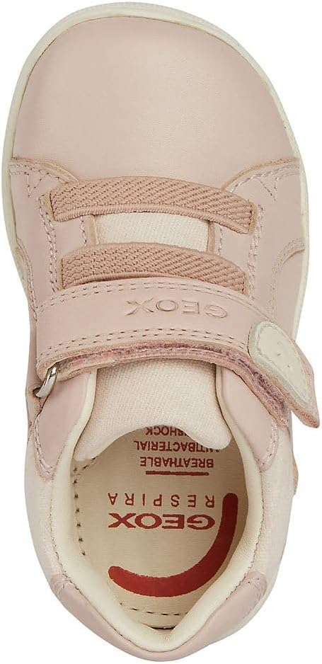Geox Mädchen B Macchia Girl C Sneaker 21 EU Lt Rose Lt Ivory, 21 EU Lt Rose Lt Ivory