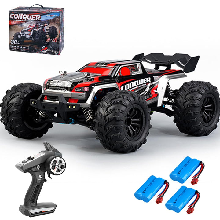 X-Verse 1:16 Ferngesteuertes Auto, 50KM/H Kohlebürste Motor RC Hohe Geschwindigkeit Offroad Drift Re
