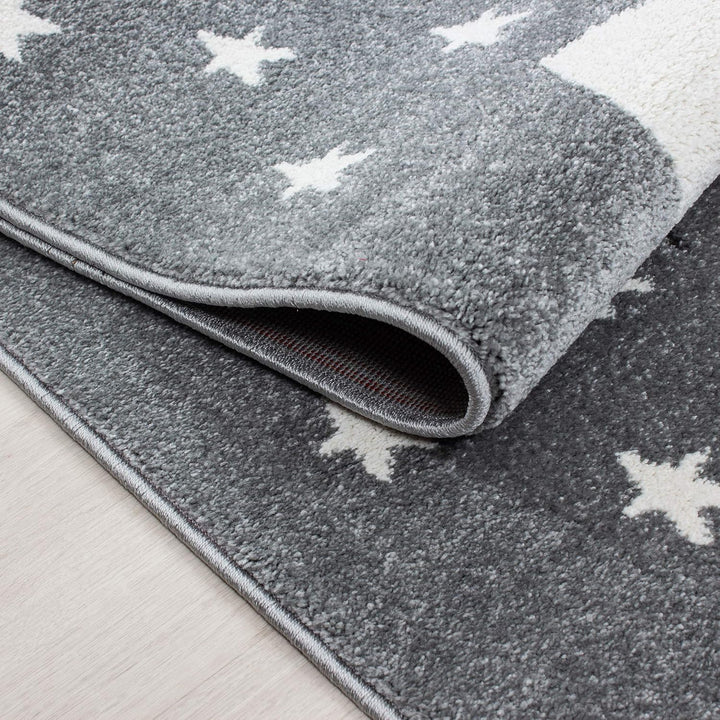Kinderteppich Niedliches Katze Design Spielteppich Weich & Soft Babyzimmer Spielzimmer Kinderzimmer