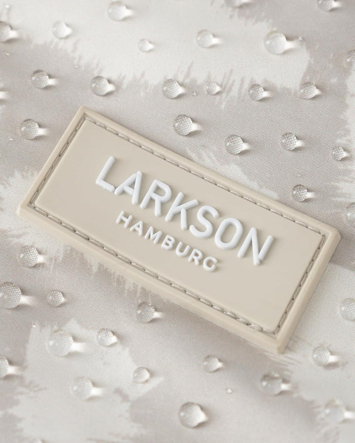Larkson Hundemantel Beige Leo - Jonte - Regenmantel für Kleine &amp; Mittelgrosse Hunde - 10000 mm Wasse