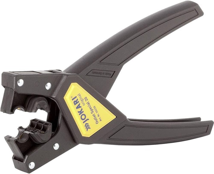 JOKARI®original Abisolierzange Outlet Special 20 für einen Fensterschnitt im Kabel, Art.Nr. 20220