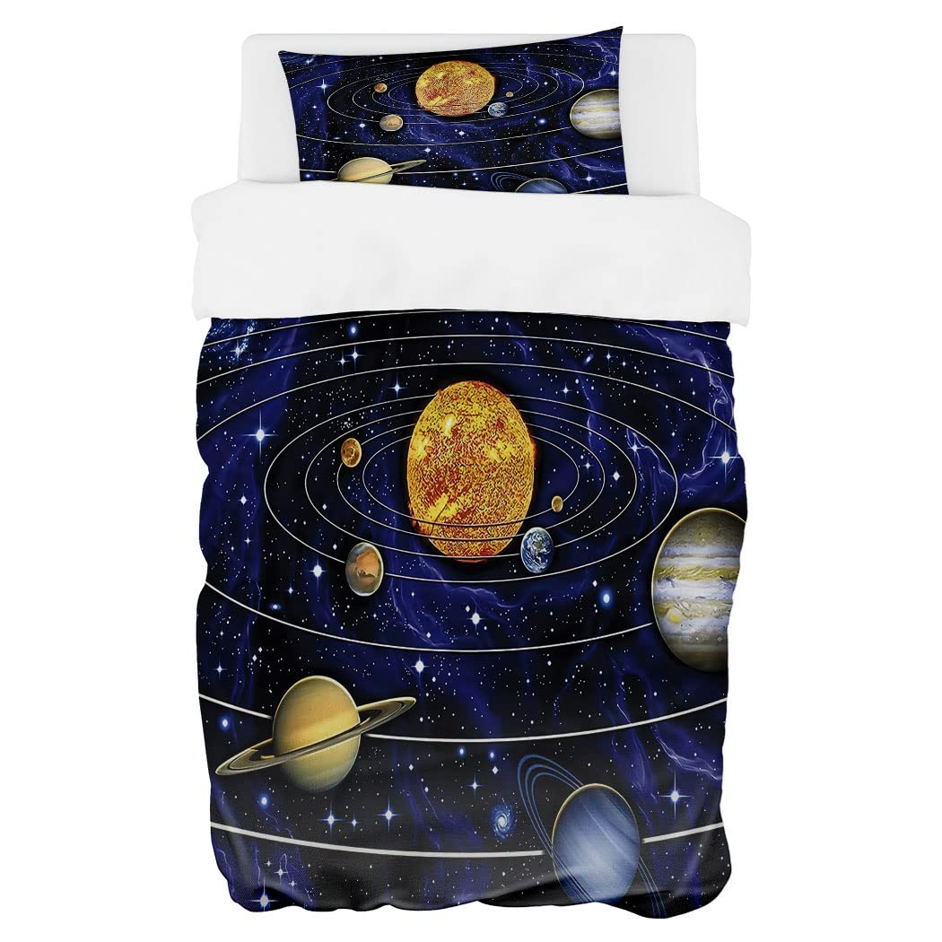 Zomer Bettwäsche Set 135x200 Bettwäsche 2tlg Weich Mikrofaser Bettbezug - 1 Bettdeckenbezug + 1 Kiss