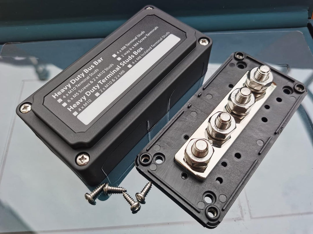 300A Sammelschiene 12v - 48V DC Verteilerschiene Geländewagen Masseverteiler Boot Drahtbox Camper Sa