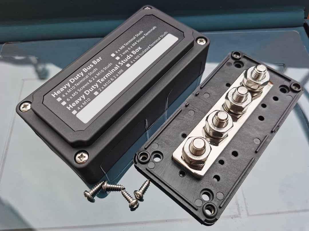 300A Sammelschiene 12v - 48V DC Verteilerschiene Geländewagen Masseverteiler Boot Drahtbox Camper Sa