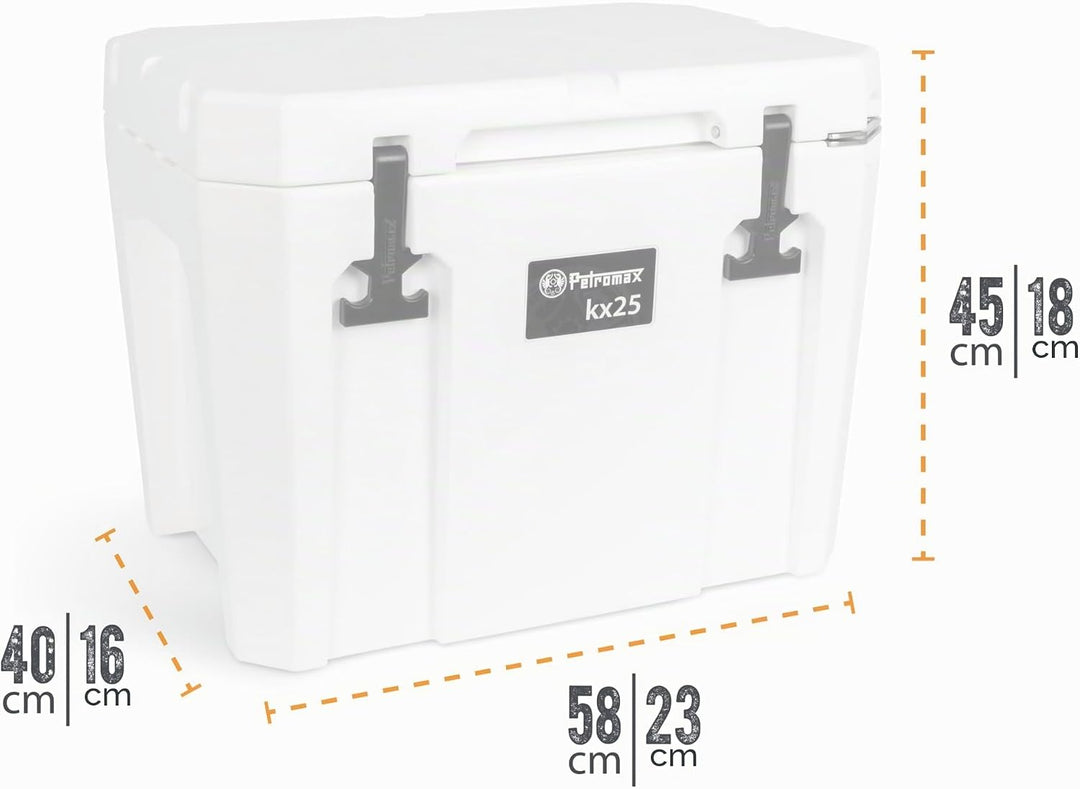 Petromax Kühlbox, Passive Kühlung, Eiskühldauer bis zu 12 Tage, in verschiedenen Grössen &amp; Farben 25