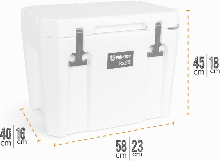 Petromax Kühlbox, Passive Kühlung, Eiskühldauer bis zu 12 Tage, in verschiedenen Grössen &amp; Farben 25