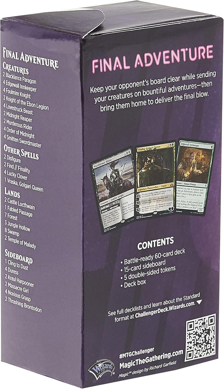 Magic: The Gathering - Challenger Deck 2020, verschiedene Modelle, 1 Deck Final Adventure, Final Adv