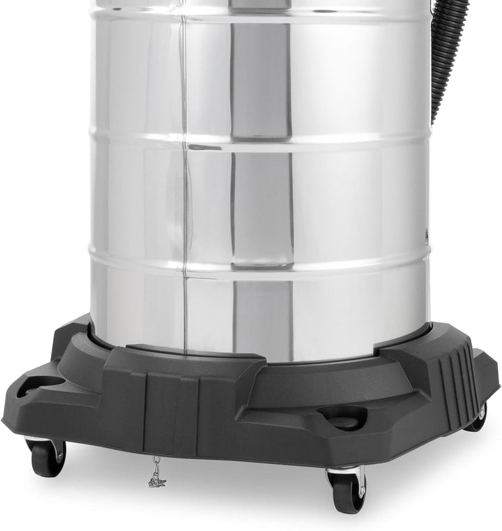 BAUTEC Industriesauger 3.400 W » 80 Liter Edelstahlbehälter » inkl. 10 m Saugschlauch, Düsenset, Hep