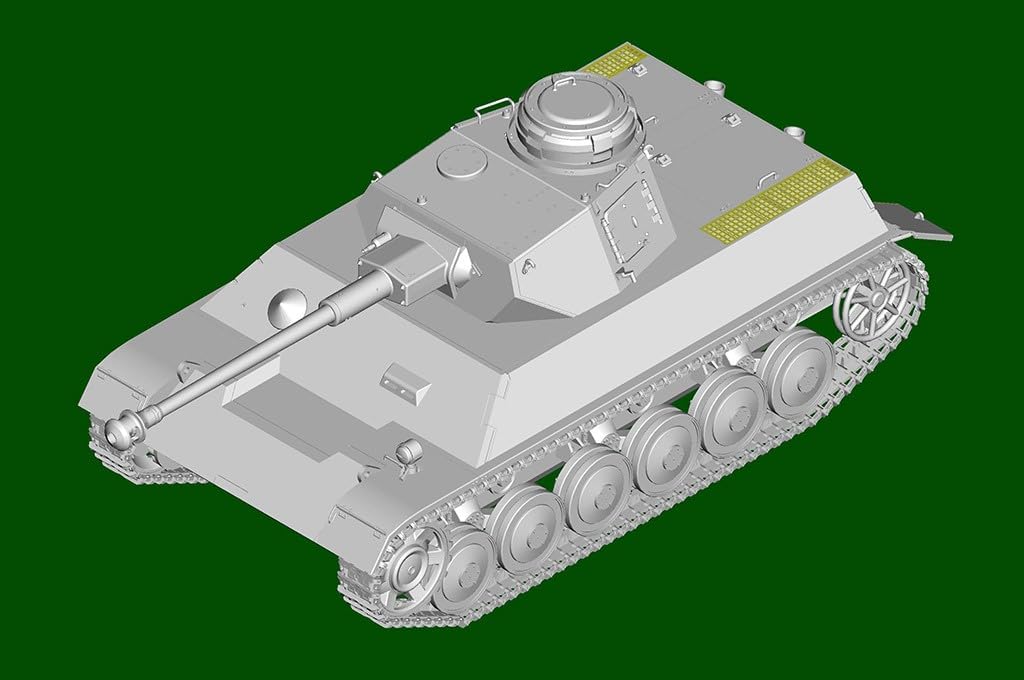 Hobbyboss 80151 1/35 Pz.Kpfw. III/IV auf Einheitsfahrgestell Modellbausatz, Mehrfarbig