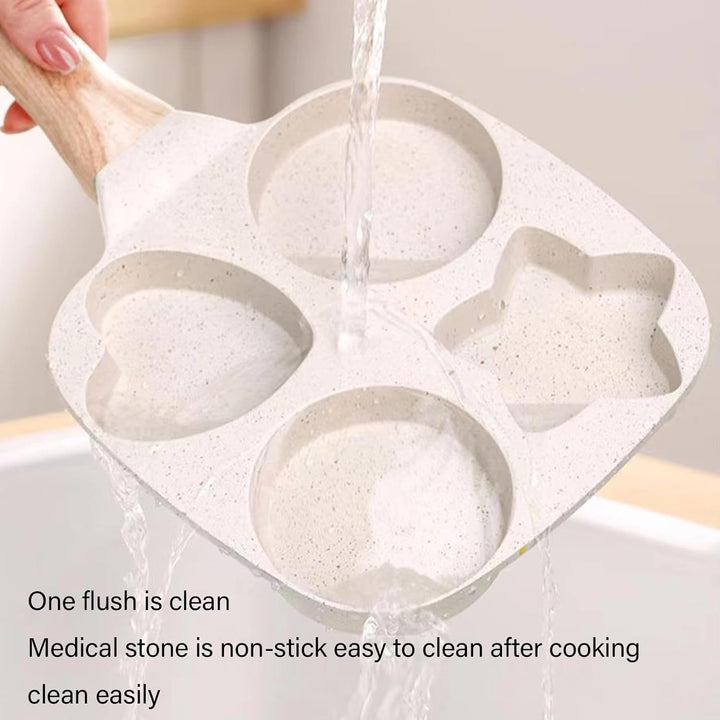 Multifunctional Egg Mold, Fried Egg Pan, Kitchen Breakfast Pan, Pancake Frying Pan, 18 cm, Nonstick