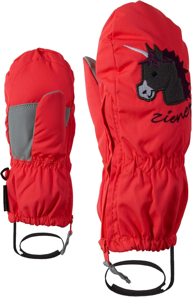 Ziener Baby LE Zoo Minis Glove Ski-Handschuhe rosa (neon pink) 98 cm, rosa (neon pink) 98 cm
