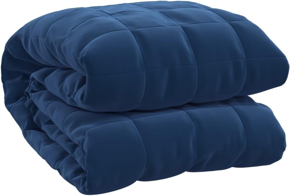 Gecheer Gewichtsdecke Blau 135x200 cm 10 kg Stoff 135x200cm;1;10 kg Blau, 135x200cm;1;10 kg Blau