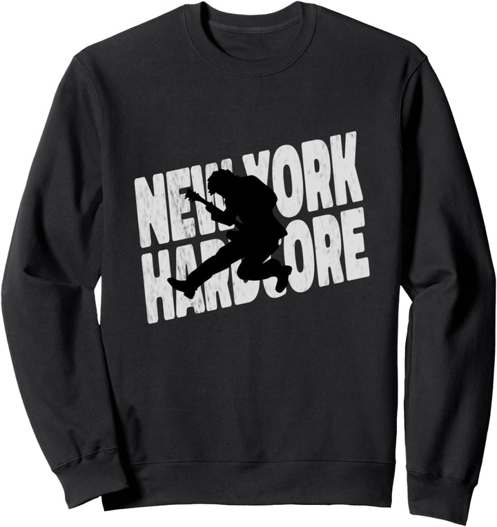 Distressed NYHC New York Hardcore Punk Sweatshirt