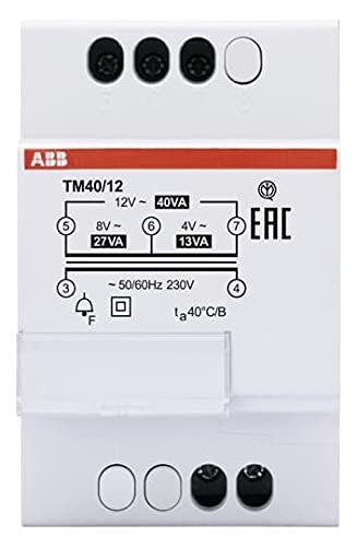 Modulschalter, Spannungswandler für Klingeltaster TM40/12V (Referenz: 2CSM228775R0802)
