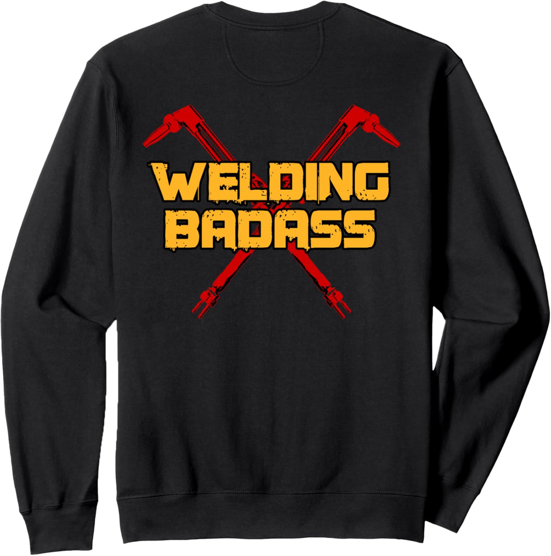 Welder Gifts Welding Design On Back Of Clothing Sweatshirt