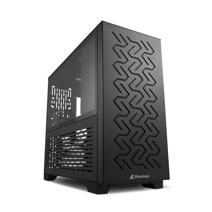 Sharkoon MS-Z1000 Black, Micro-ATX PC Gehäuse Schwarz