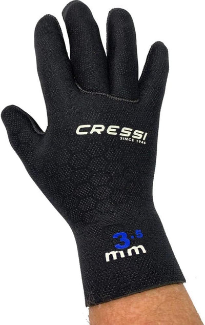 Cressi High Stretch Gloves -Unisex 5-Finger-Tauchhandschuhe aus Weichem, Einfach Gefüttertem, Hochfe