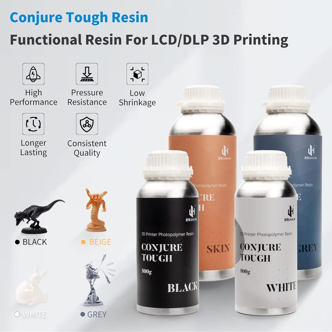Chitu Systems Conjure Tough Resin 3D-Drucker-Harz Nicht spröde und langlebig, hohe Zähigkeit geringe