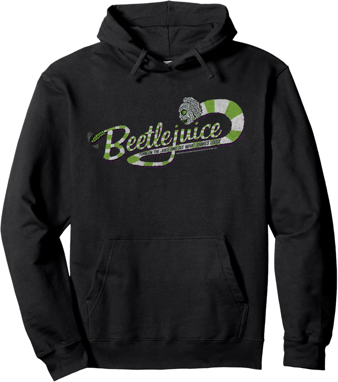 Beetlejuice Sandworm Logo Pullover Hoodie
