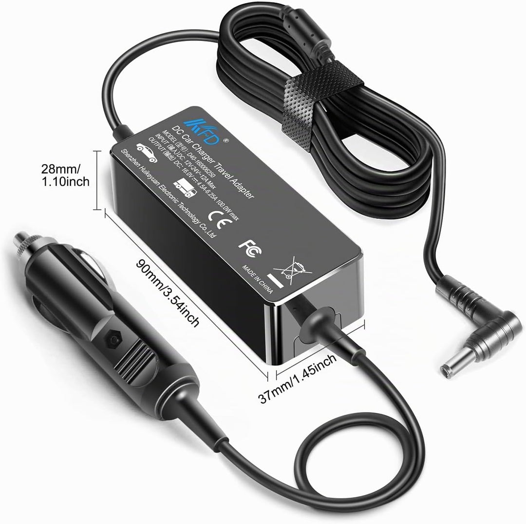 KFD DC 12V-24V Adapter KFZ Ladekabel Netzteil Auto Ladegerät für Panasonic Toughbook CF18 CF19 CF53