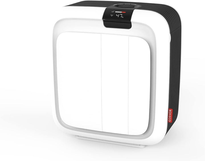 BONECO 3in1 Hybrid Luftbefeuchter & Luftreiniger H700 I 10L Wassertank I für Räume bis 150 m² I 6 Le