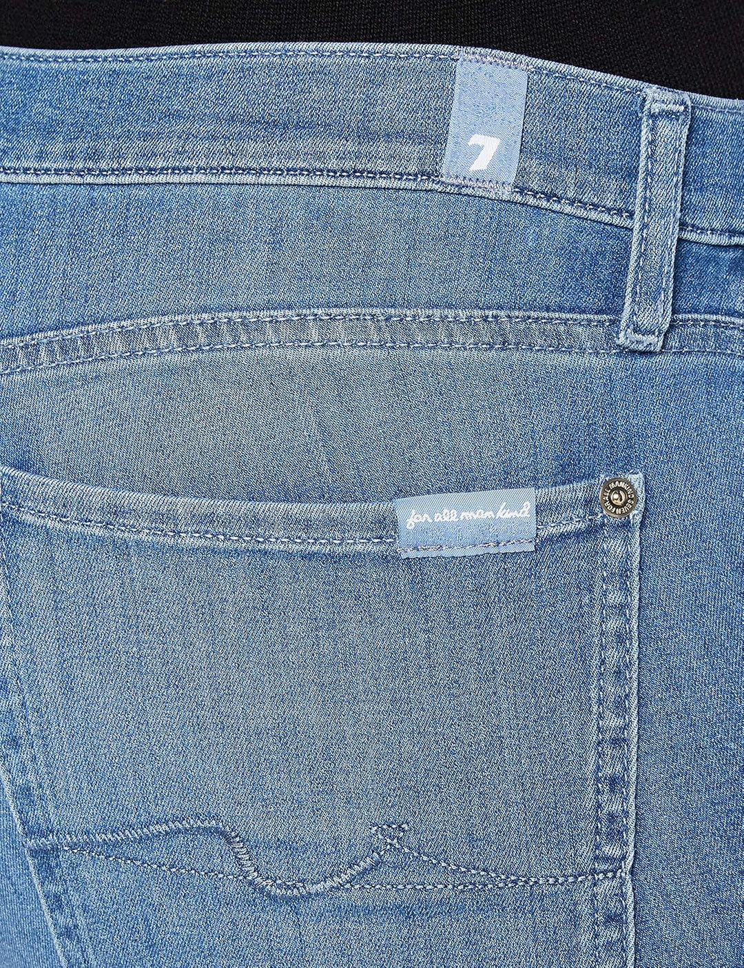7 For All Mankind Damen The Skinny Jeans 23 Light Blue