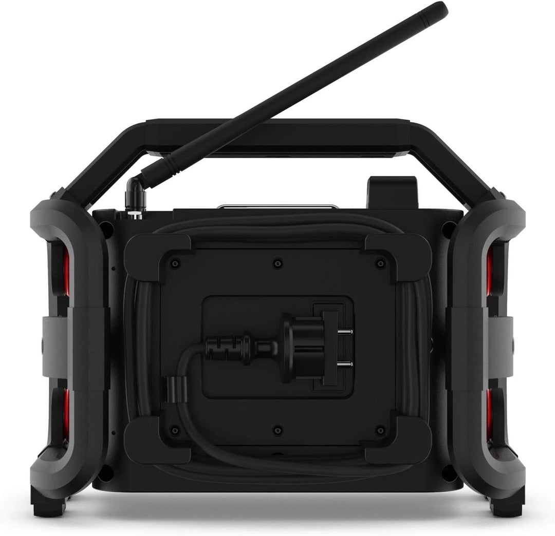 PerfectPro Baustellenradio Rockpro, WiFi internetradio, DAB+ und UKW-Empfang, Bluetooth, Lithium-Akk