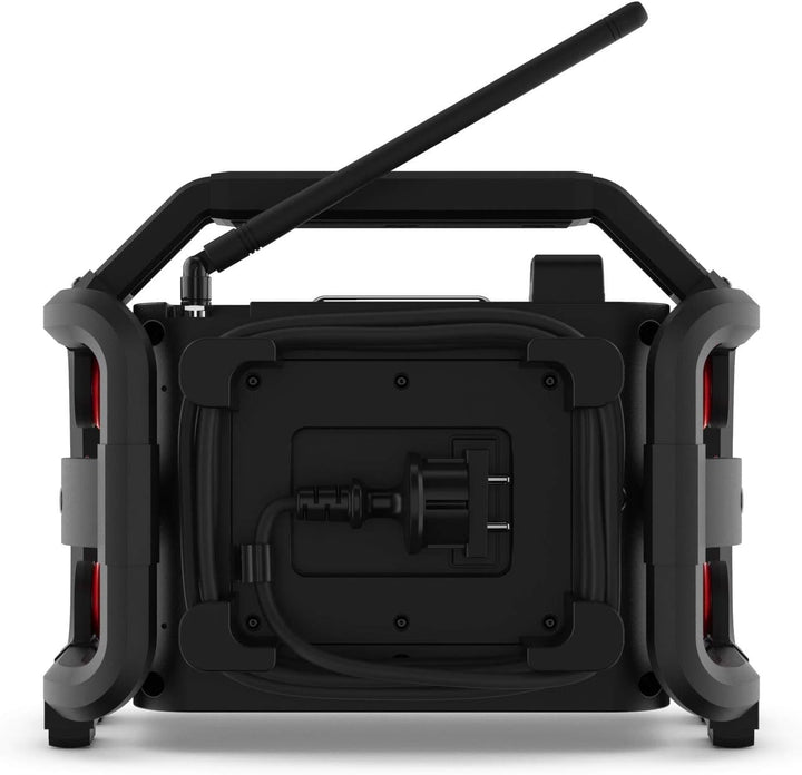PerfectPro Baustellenradio Rockpro, WiFi internetradio, DAB+ und UKW-Empfang, Bluetooth, Lithium-Akk