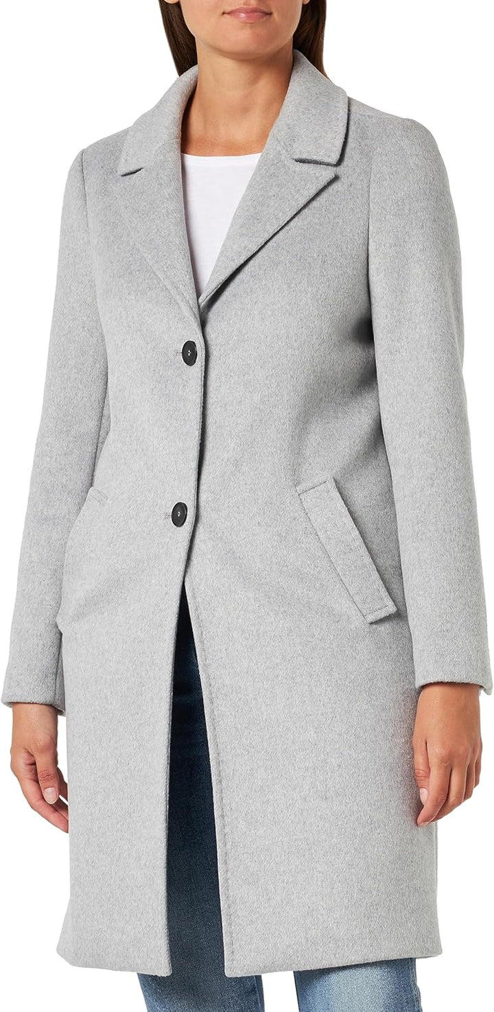 s.Oliver Damen Outdoor Mantel 38 Grau, 38 Grau