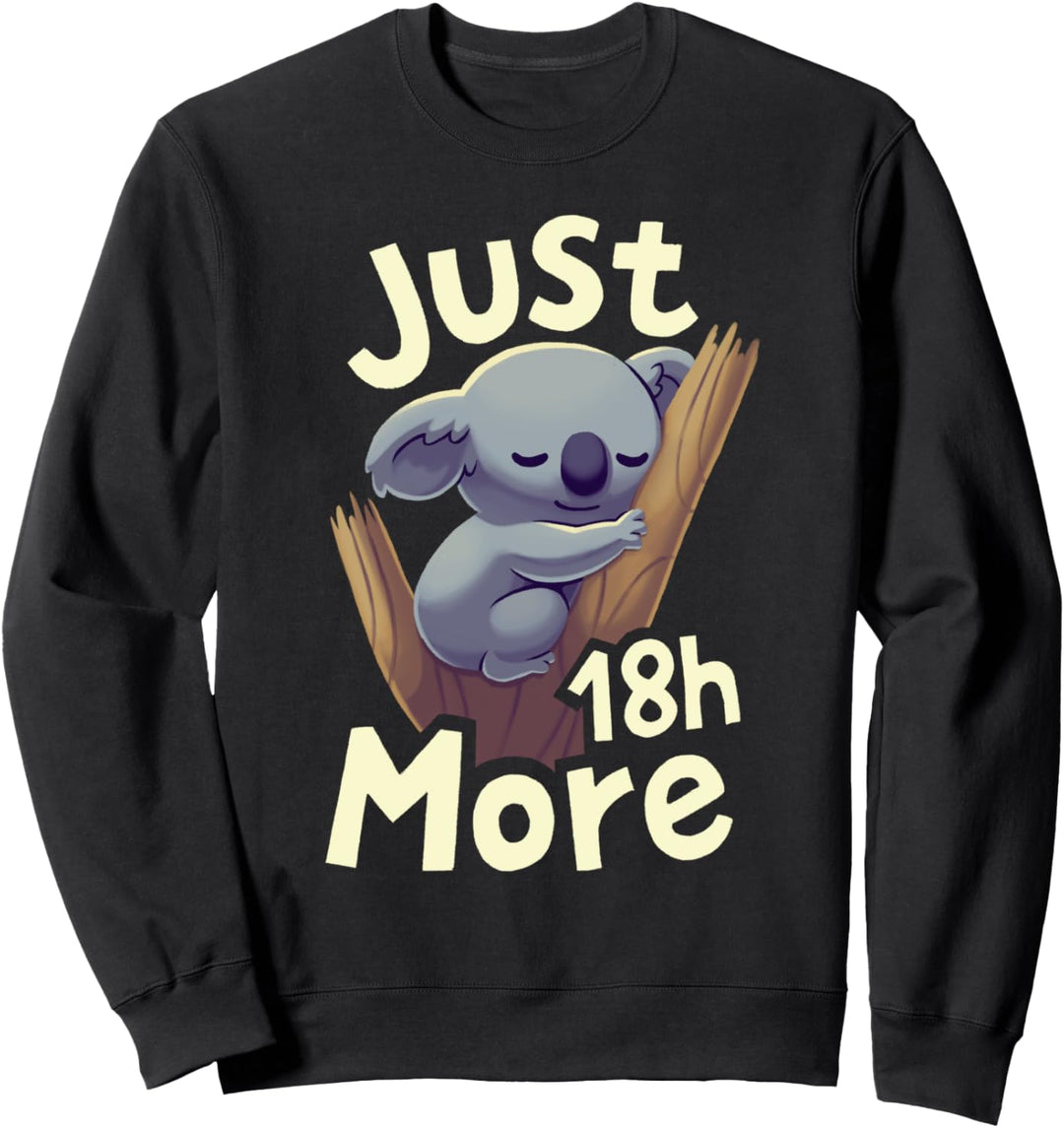 Netter Baby-Koala, der gerade 18h mehr schläft Sweatshirt